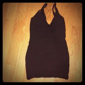 Bandage black dress